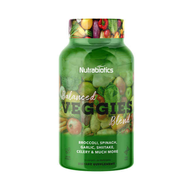 Balanced Veggies Blend – Broccoli, Spinach, Garlic, Shiitake, Celery & Much More!